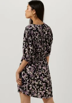 paarse catwalk junkie mini jurk dr slow dance