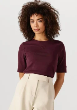 paarse co'couture top granny embroidery