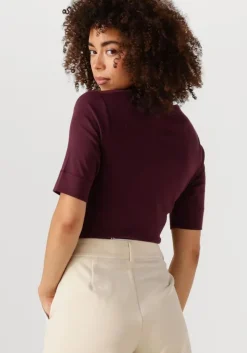 paarse co'couture top granny embroidery