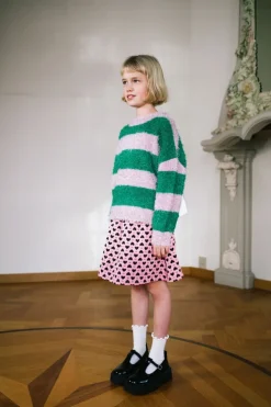 paarse daily brat trui twinkle striped sweater