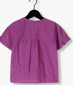 paarse daily7 top shirt embroiderie