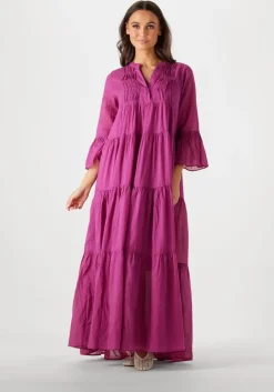 paarse devotion maxi jurk ocean