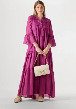 paarse devotion maxi jurk ocean