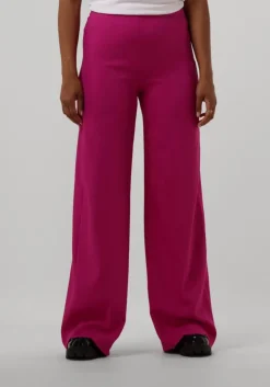 paarse drykorn wijde broek before