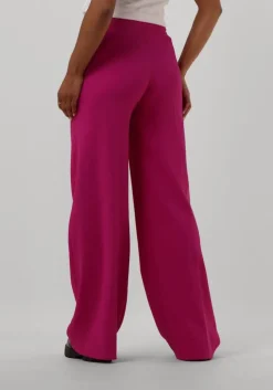 paarse drykorn wijde broek before