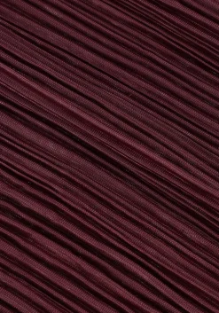 paarse envii maxi jurk encomo sl dress 7089