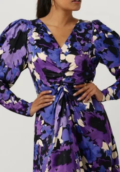 paarse fabienne chapot midi jurk vera dress