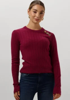 paarse fabienne chapot trui banda pullover