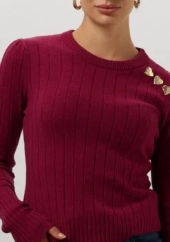 paarse fabienne chapot trui banda pullover