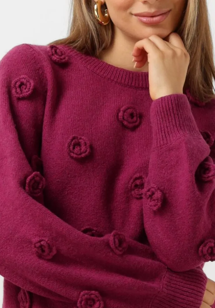 paarse fabienne chapot trui josefin pullover