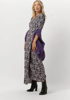 paarse freebird maxi jurk esmee dress