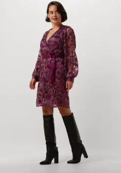 paarse freebird mini jurk dieke