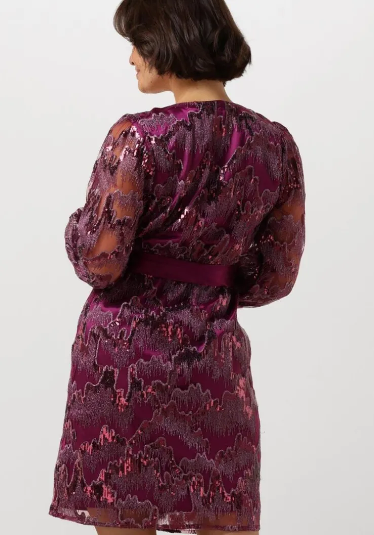 paarse freebird mini jurk dieke