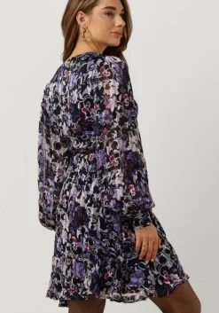 paarse freebird mini jurk bora dress