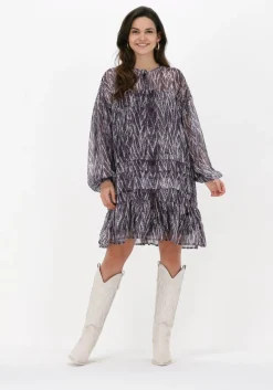 paarse freebird mini jurk pepper