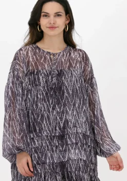 paarse freebird mini jurk pepper