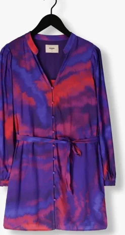 paarse freebird mini jurk wv-cosmic-pes-23-3