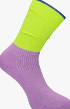 paarse happy socks sokken i am blocked