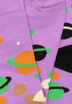 paarse happy socks sokken the milky way