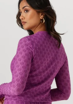 paarse harper & yve top fenn-ls