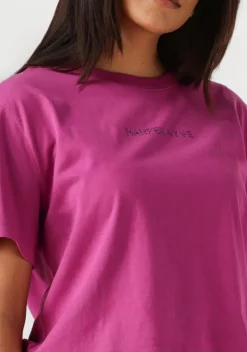 paarse harper & yve t-shirt croppedlogo-ss