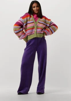 paarse harper & yve wijde broek holly-pa
