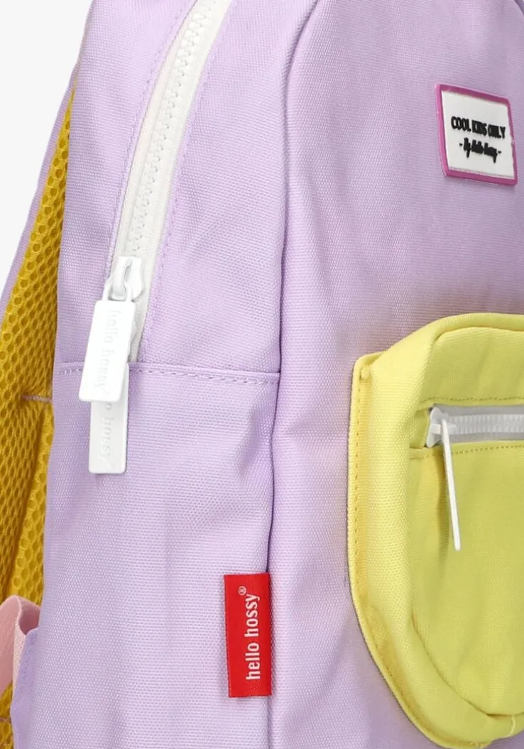 paarse hello hossy rugtas mini mauve