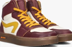 paarse hip hoge sneakers h1665