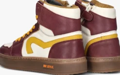 paarse hip hoge sneakers h1665