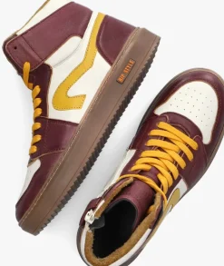 paarse hip hoge sneakers h1665