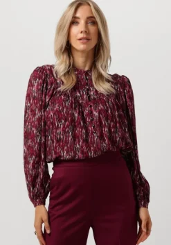 paarse janice blouses blouse dames viscose miles