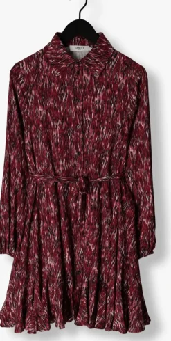paarse janice mini jurk jurk print alex