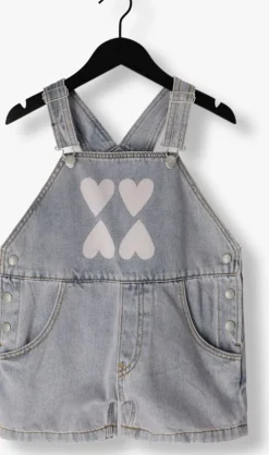 paarse jelly mallow playsuits heart denim short overall