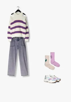 paarse looxs 10sixteen wide jeans 2501-5606