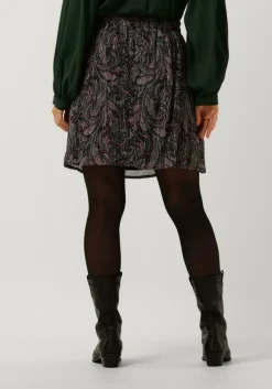 paarse louizon minirok changes jupe