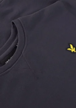 paarse lyle & scott sweater crew neck sweatshirt boys