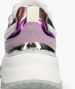 paarse mexx lage sneakers palma pam