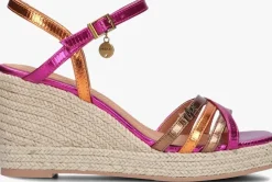 paarse mexx sandalen met hak noemi pakina