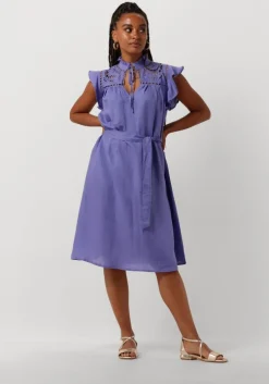 paarse minus midi jurk alaya knee length dress