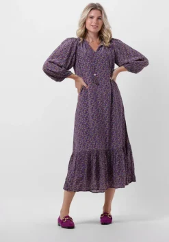 paarse moliin midi jurk tabitha