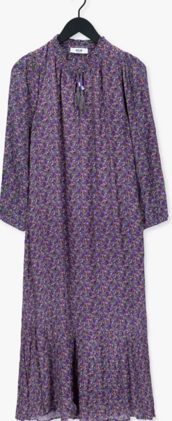 paarse moliin midi jurk tabitha