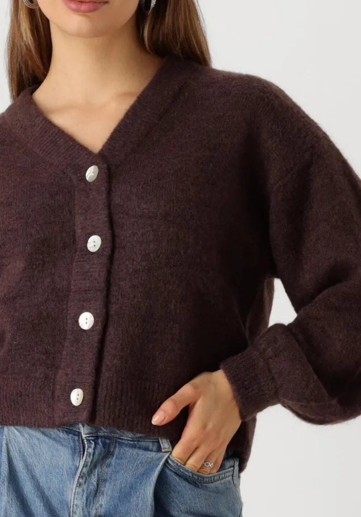 paarse msch copenhagen vest mschpetrinelle hope cardigan