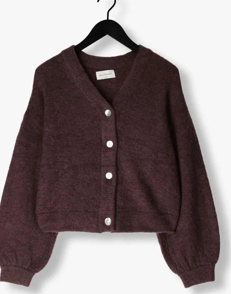 paarse msch copenhagen vest mschpetrinelle hope cardigan