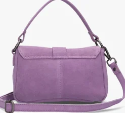 paarse núnoo schoudertas smal honey buckle