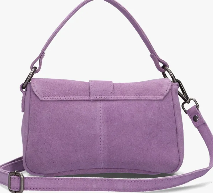 paarse núnoo schoudertas smal honey buckle