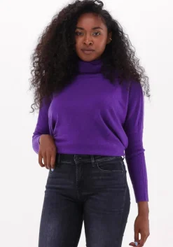 paarse not shy trui margareth