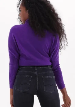 paarse not shy trui margareth