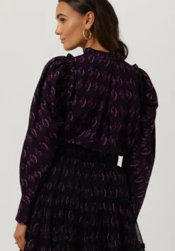 paarse notre-v blouses blouse print nv-arah