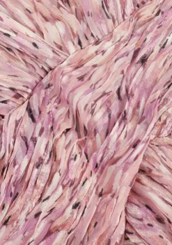 paarse notre-v maxi jurk nv-fiorella