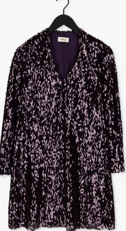 paarse ottod'ame mini jurk abito da4731